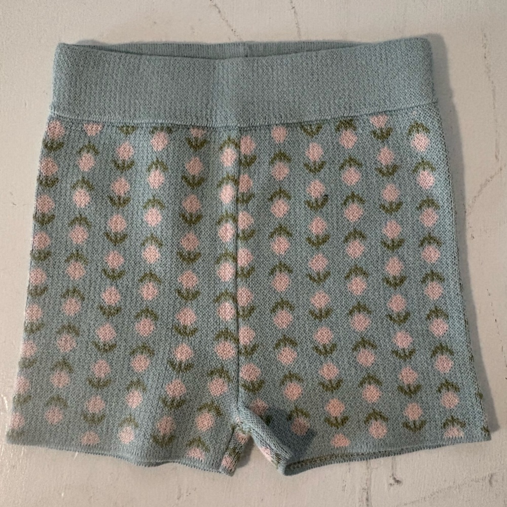 Misha and Puff Pima Cotton Knit Pull On Shorts, size 3-4